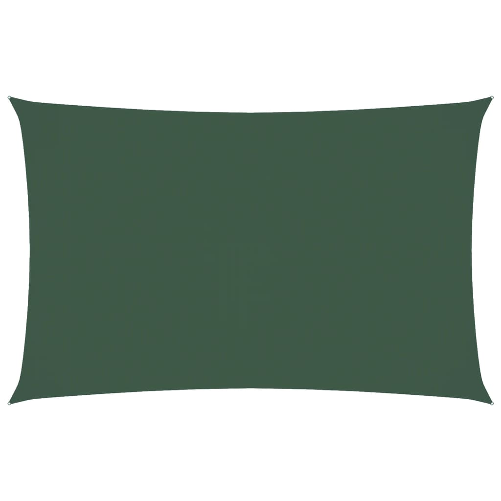 vidaXL Parasolar, verde închis, 5x8 m, țesătură oxford, dreptunghiular