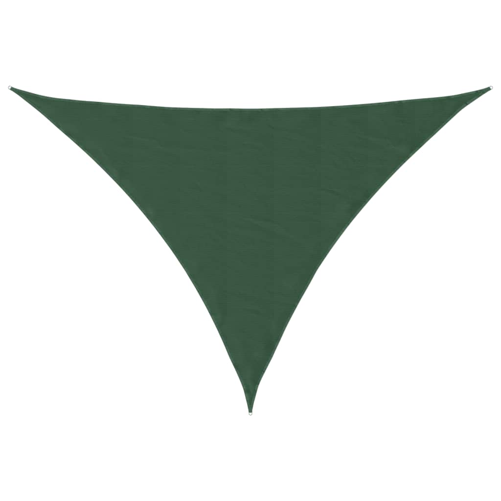 vidaXL Parasolar verde închis 4x4x5,8 m țesătură oxford triunghiular vidaXL Parasolar verde închis 4x4x5,8 m țesătură oxford triunghiular