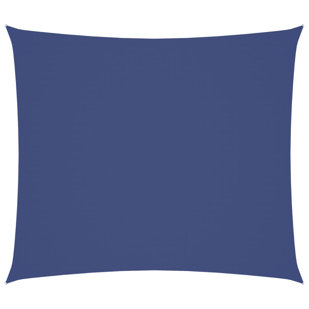 vidaXL Pânză parasolar albastru 2,5x3 m țesătură oxford dreptunghiular