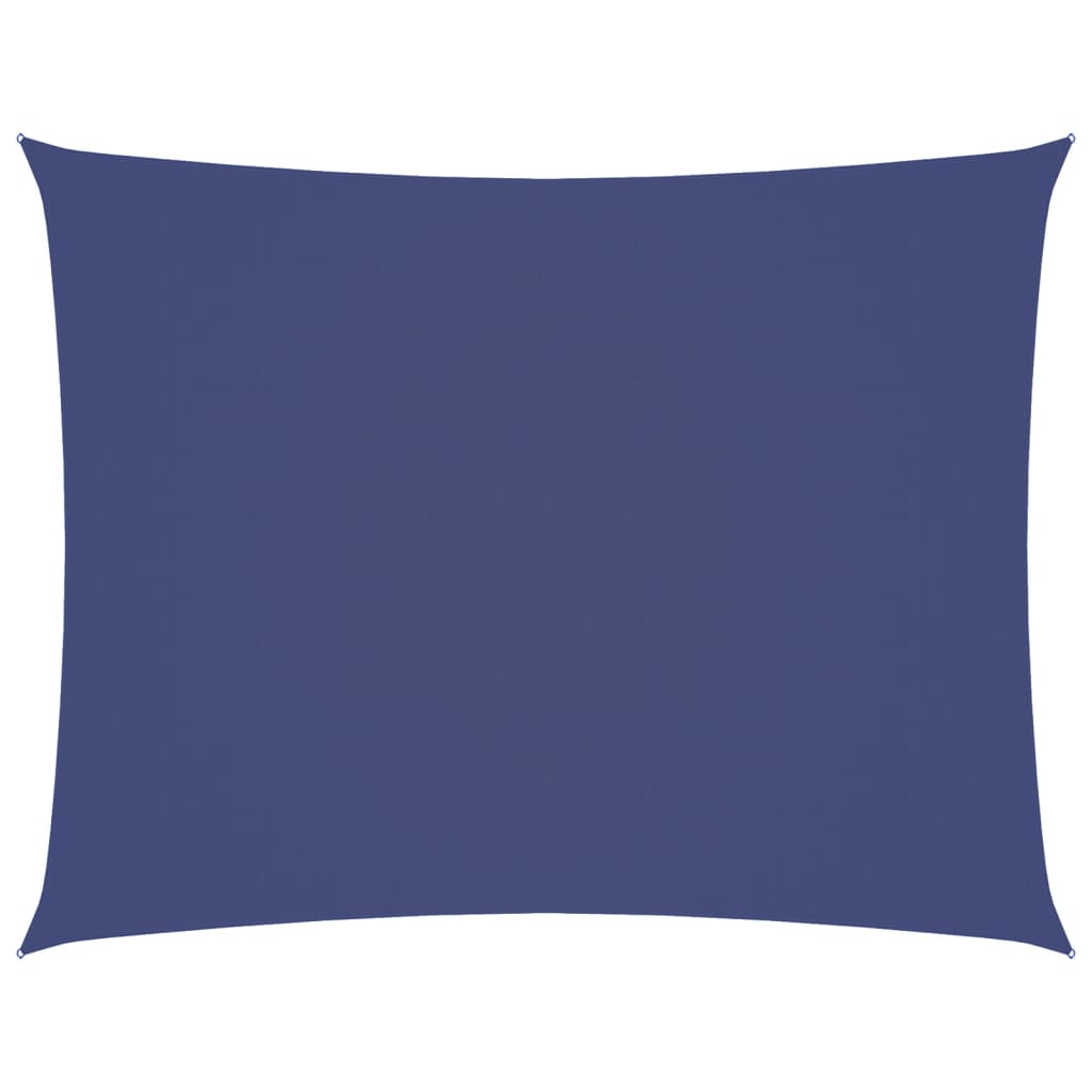 vidaXL Pânză parasolar albastru 4x6 m țesătură oxford dreptunghiular
