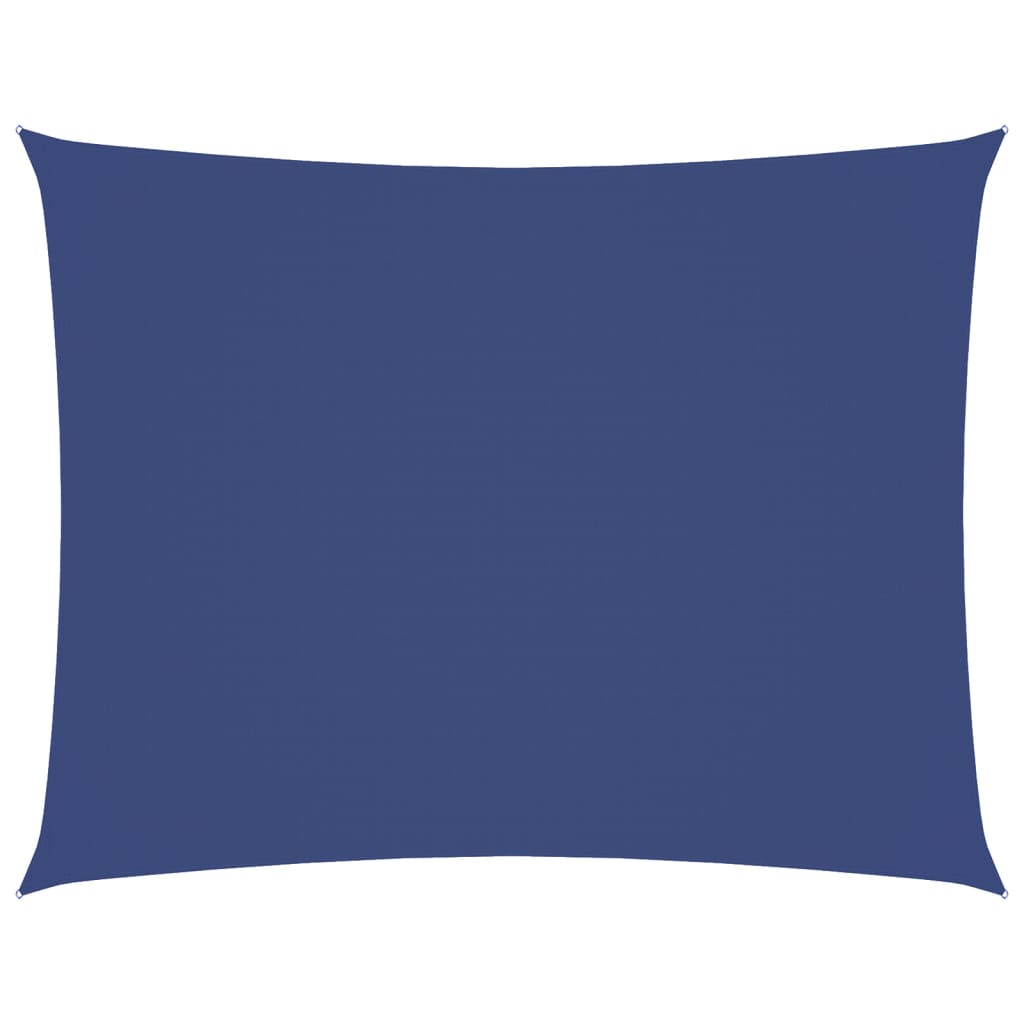 vidaXL Pânză parasolar albastru 6x7 m țesătură oxford dreptunghiular