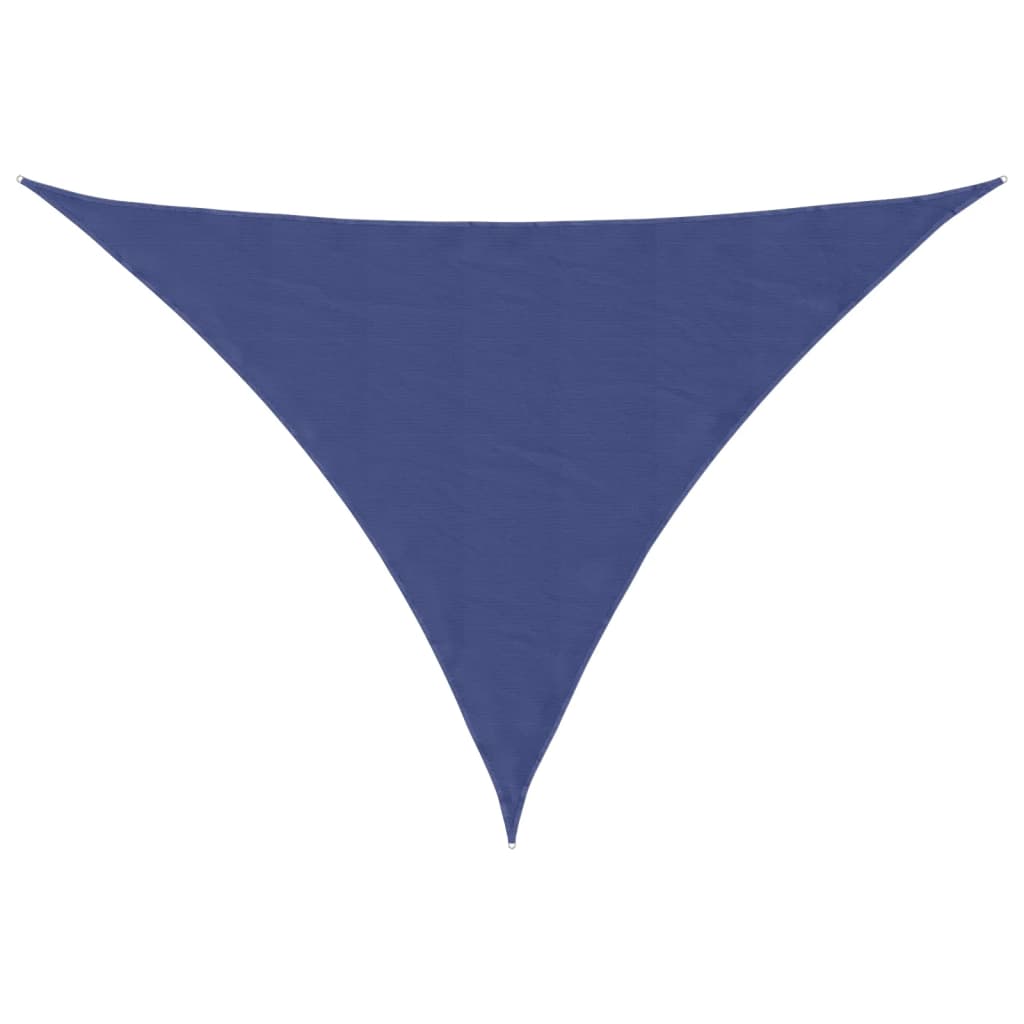 vidaXL Parasolar, albastru, 3x4x4 m, țesătură oxford, triunghiular vidaXL Parasolar, albastru, 3x4x4 m, țesătură oxford, triunghiular