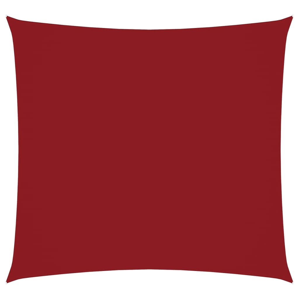 vidaXL Parasolar, roșu, 2x2 m, țesătură oxford, pătrat vidaXL Parasolar, roșu, 2x2 m, țesătură oxford, pătrat