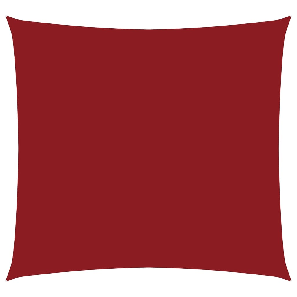 vidaXL Parasolar, roșu, 4,5x4,5 m, țesătură oxford, pătrat vidaXL Parasolar, roșu, 4,5x4,5 m, țesătură oxford, pătrat