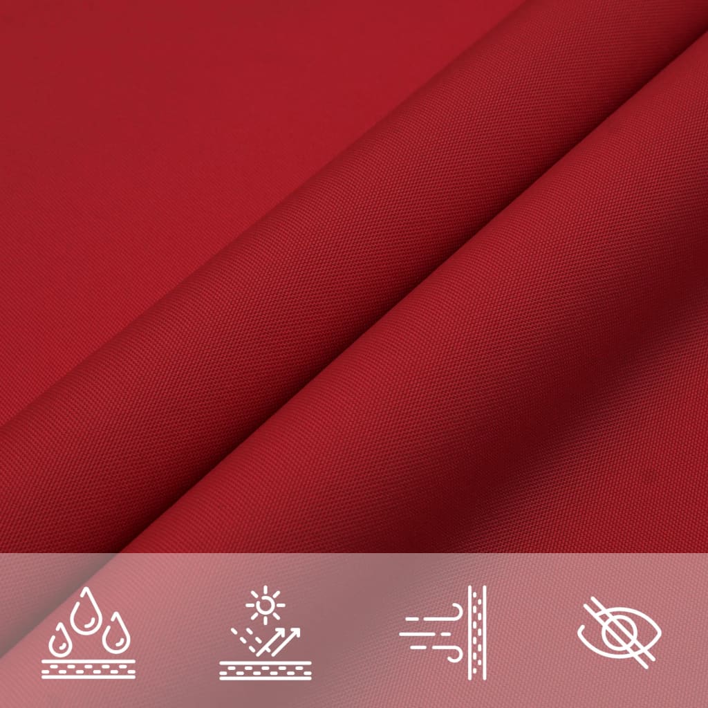 vidaXL Pânză parasolar, roșu, 2x2,5 m, țesătură oxford, dreptunghiular vidaXL Pânză parasolar, roșu, 2x2,5 m, țesătură oxford, dreptunghiular