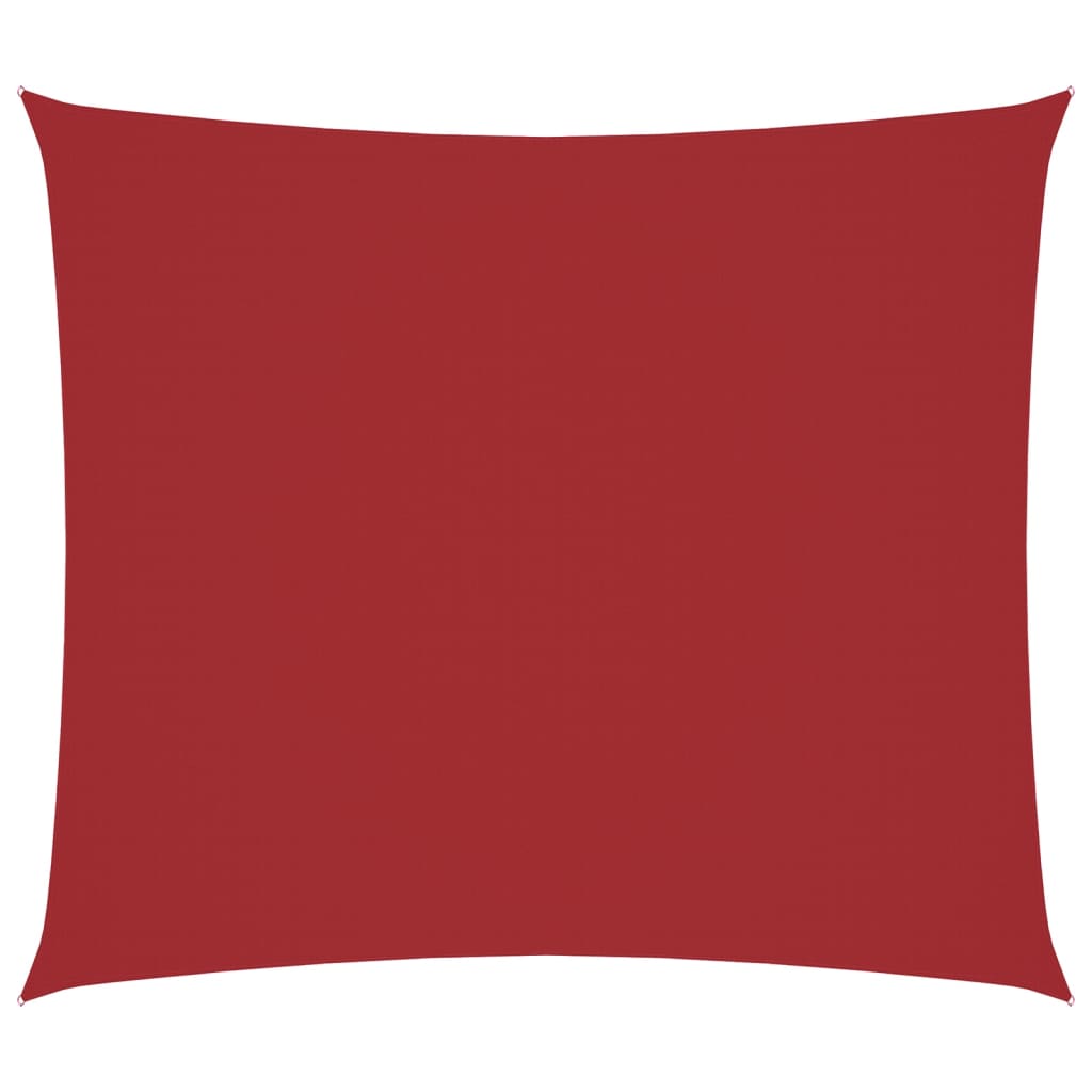 vidaXL Pânză parasolar, roșu, 2,5x3 m, țesătură oxford, dreptunghiular vidaXL Pânză parasolar, roșu, 2,5x3 m, țesătură oxford, dreptunghiular