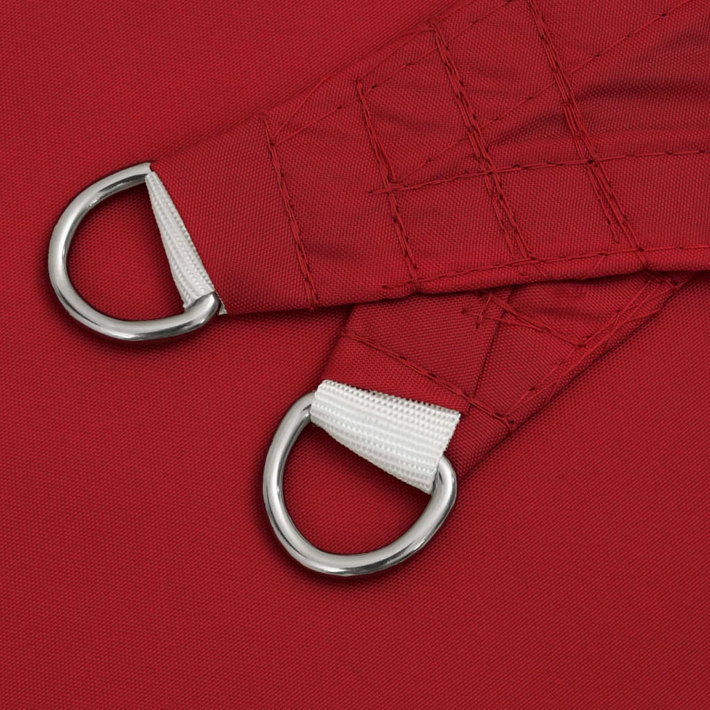 vidaXL Parasolar, roșu, 3x3x4,24 m, țesătură oxford, triunghiular vidaXL Parasolar, roșu, 3x3x4,24 m, țesătură oxford, triunghiular