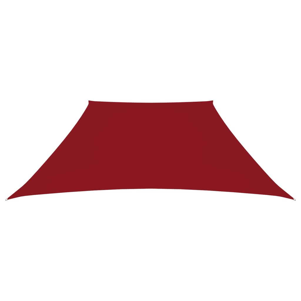 vidaXL Parasolar, roșu, 2/4x3 m, țesătură oxford, trapez vidaXL Parasolar, roșu, 2/4x3 m, țesătură oxford, trapez