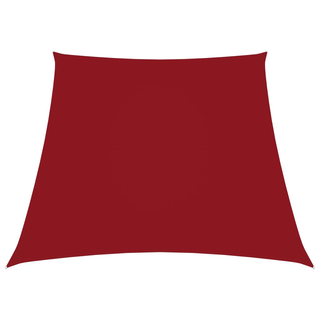 vidaXL Parasolar, roșu, 2/4x3 m, țesătură oxford, trapez vidaXL Parasolar, roșu, 2/4x3 m, țesătură oxford, trapez