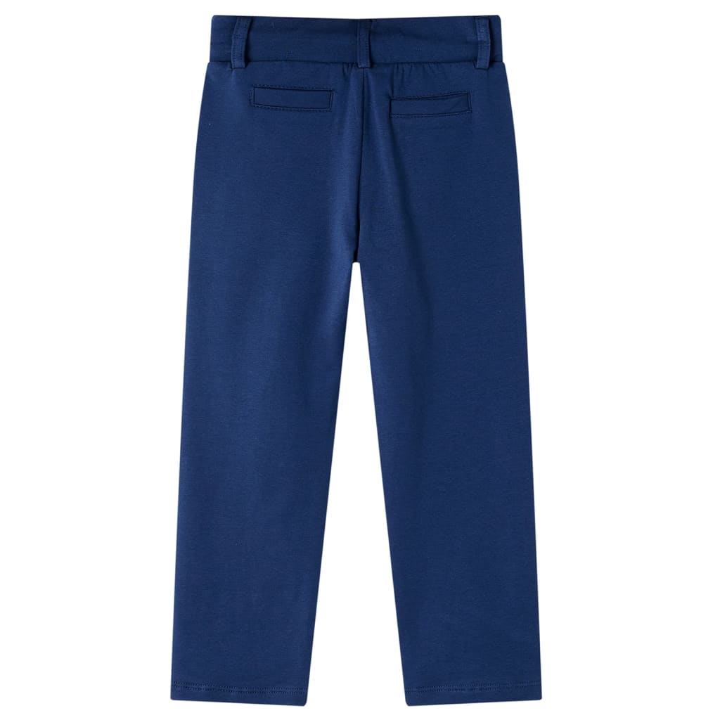 Pantaloni pentru copii cu șnur, bleumarin, 92 Pantaloni pentru copii cu șnur, bleumarin, 92