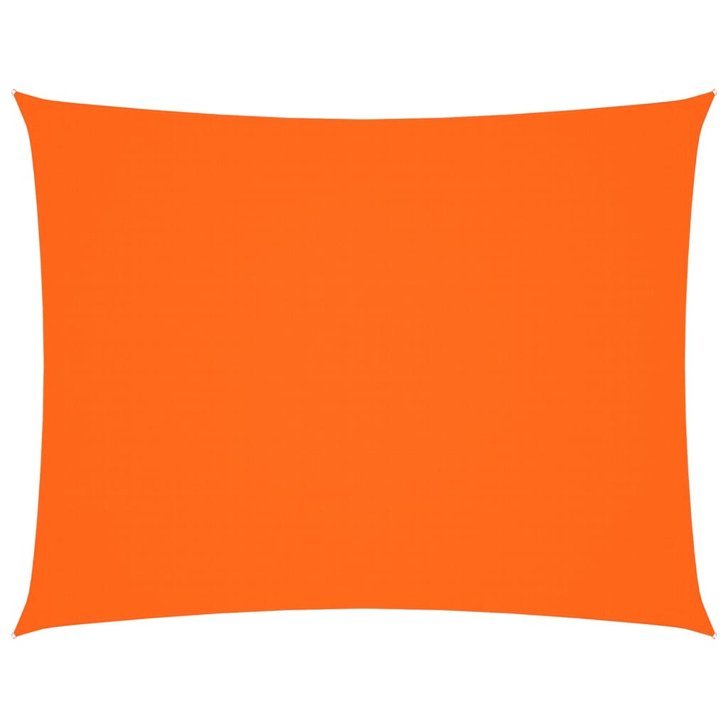 vidaXL Pânză parasolar portocaliu 5x6 m țesătură oxford dreptunghiular