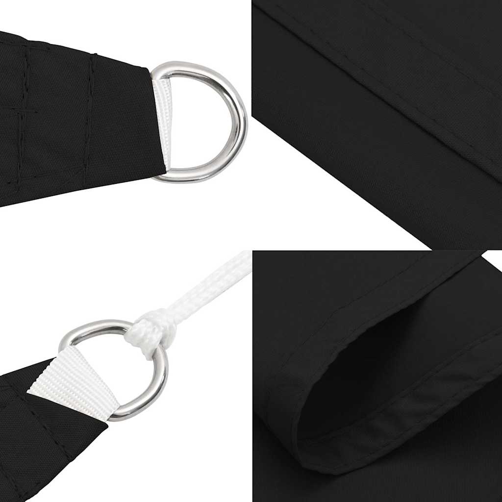 vidaXL Parasolar, negru, 2x2 m, țesătură oxford, pătrat vidaXL Parasolar, negru, 2x2 m, țesătură oxford, pătrat