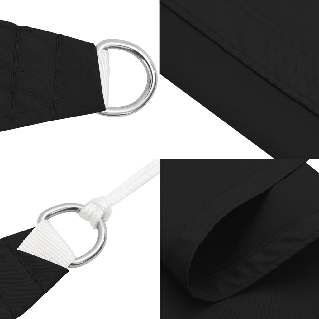 vidaXL Parasolar, negru, 6x6 m, țesătură oxford, pătrat vidaXL Parasolar, negru, 6x6 m, țesătură oxford, pătrat