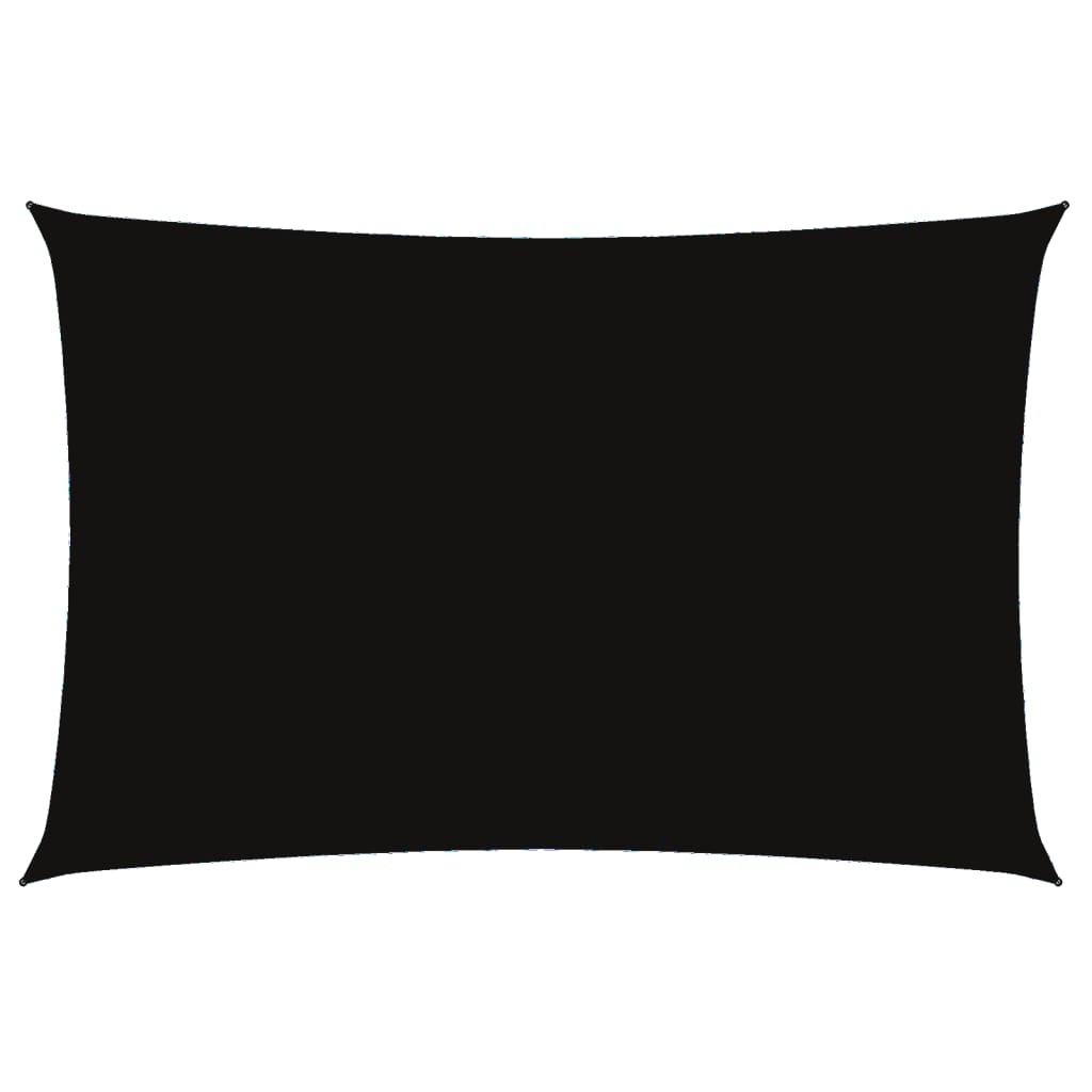 vidaXL Parasolar, negru, 2x4 m, țesătură oxford, dreptunghiular vidaXL Parasolar, negru, 2x4 m, țesătură oxford, dreptunghiular