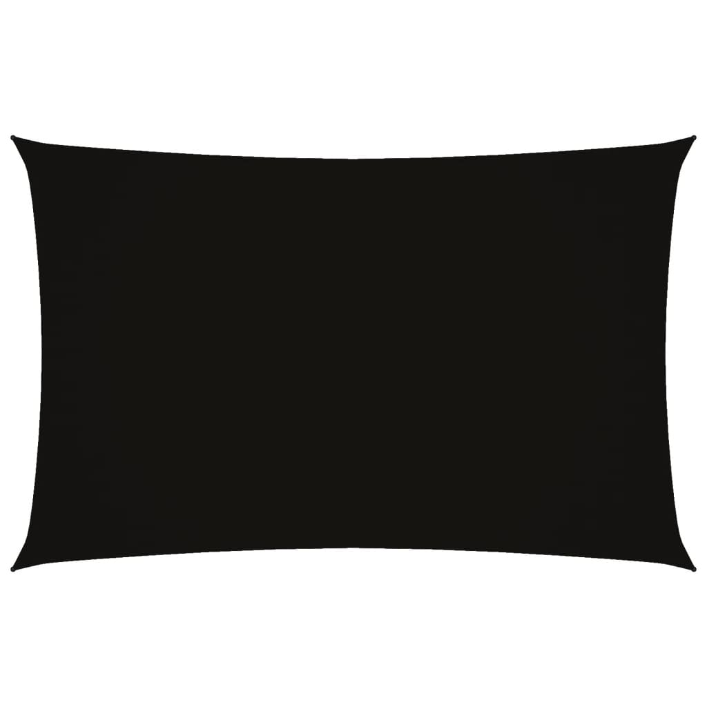 vidaXL Parasolar, negru, 2x5 m, țesătură oxford, dreptunghiular vidaXL Parasolar, negru, 2x5 m, țesătură oxford, dreptunghiular