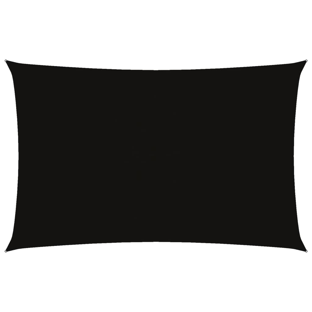 vidaXL Parasolar, negru, 5x8 m, țesătură oxford, dreptunghiular vidaXL Parasolar, negru, 5x8 m, țesătură oxford, dreptunghiular