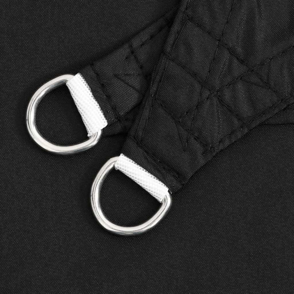 vidaXL Parasolar, negru, 3,6x3,6x3,6 m, țesătură oxford, triunghiular vidaXL Parasolar, negru, 3,6x3,6x3,6 m, țesătură oxford, triunghiular