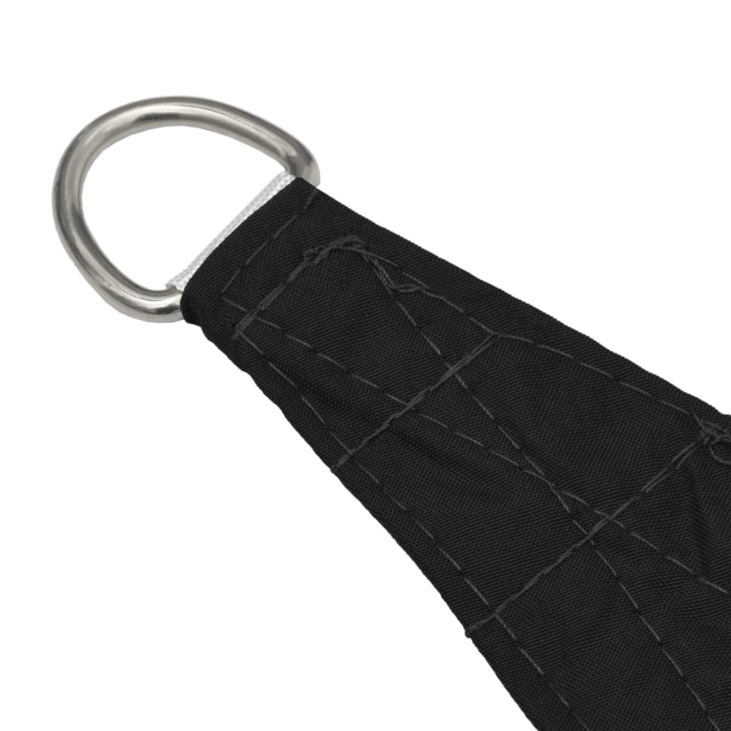 vidaXL Parasolar, negru, 2/4x3 m, țesătură oxford, trapez