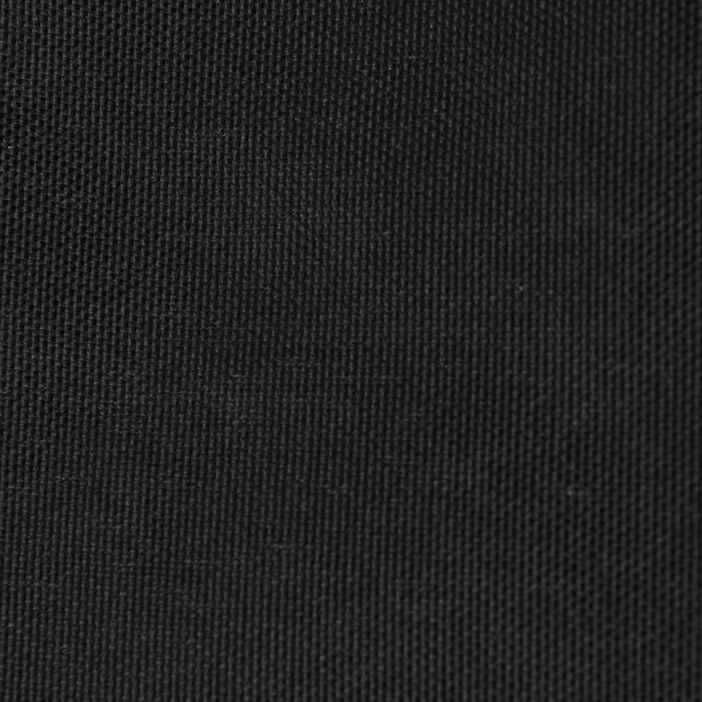 vidaXL Parasolar, negru, 3/5x4 m, țesătură oxford, trapez