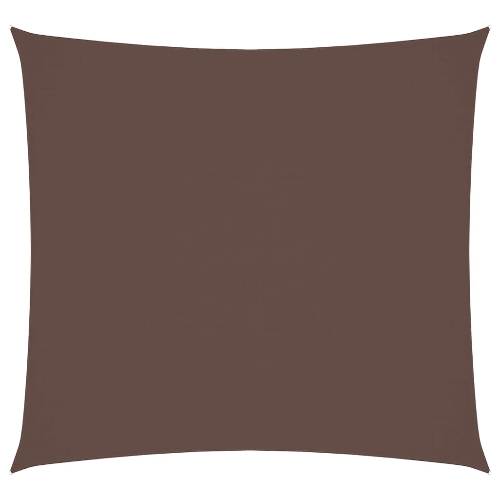 vidaXL Parasolar, maro, 2x2 m, țesătură oxford, pătrat vidaXL Parasolar, maro, 2x2 m, țesătură oxford, pătrat