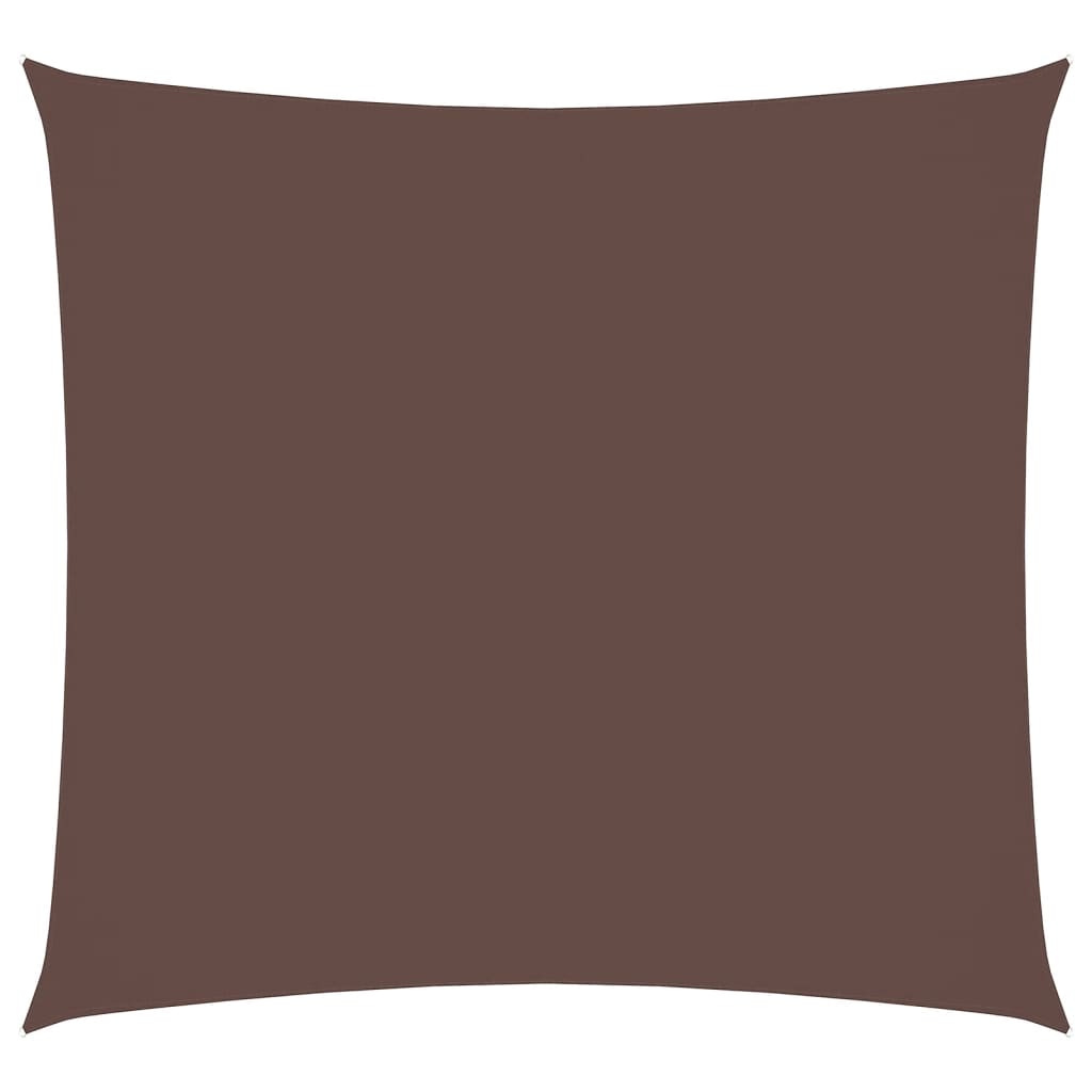 vidaXL Parasolar, maro, 3x3 m, țesătură oxford, pătrat vidaXL Parasolar, maro, 3x3 m, țesătură oxford, pătrat