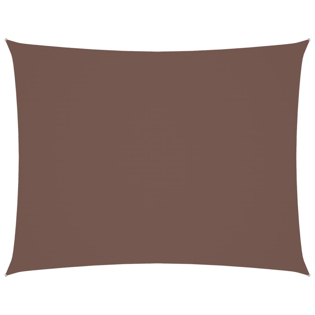 vidaXL Parasolar, maro, 2x3 m, țesătură oxford, dreptunghiular vidaXL Parasolar, maro, 2x3 m, țesătură oxford, dreptunghiular
