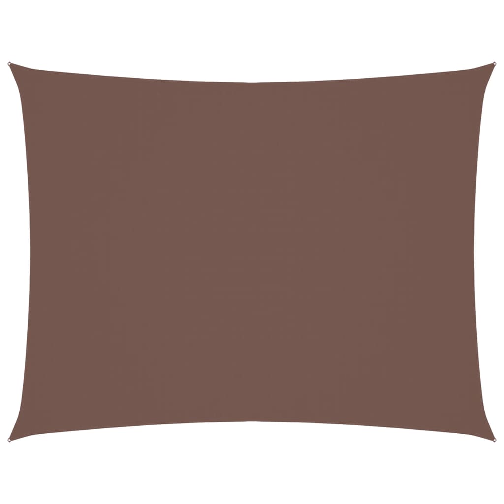vidaXL Parasolar, maro, 2x3,5 m, țesătură oxford, dreptunghiular vidaXL Parasolar, maro, 2x3,5 m, țesătură oxford, dreptunghiular