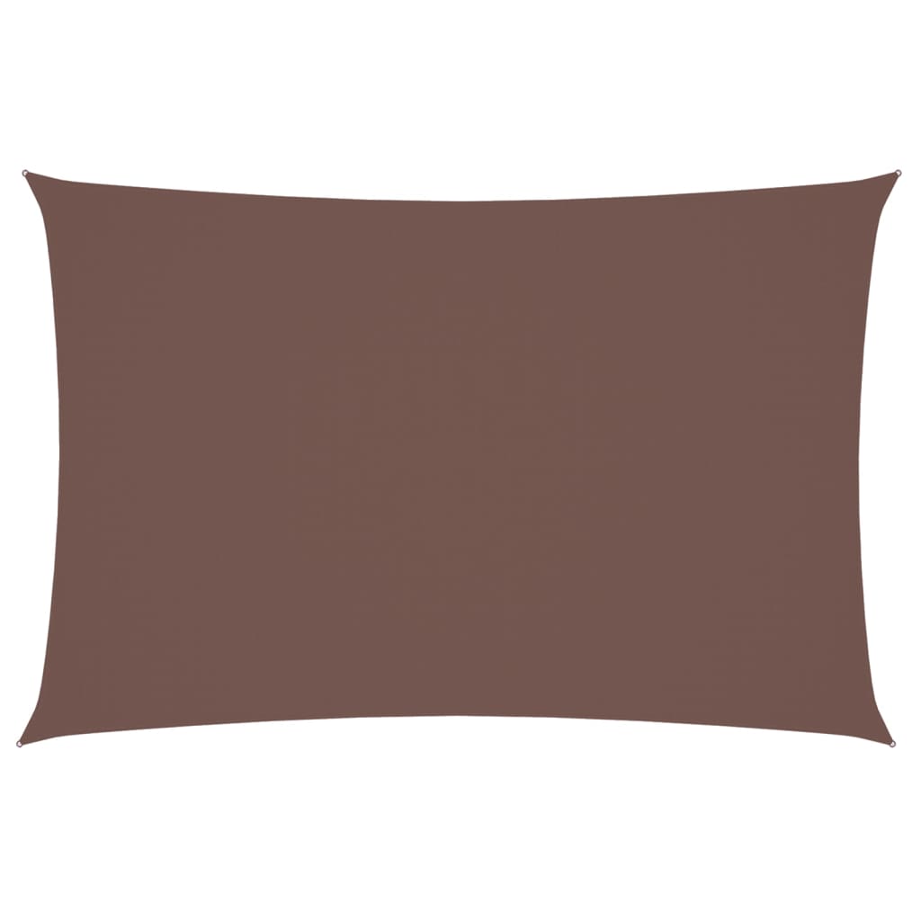 vidaXL Parasolar, maro, 2x4 m, țesătură oxford, dreptunghiular vidaXL Parasolar, maro, 2x4 m, țesătură oxford, dreptunghiular