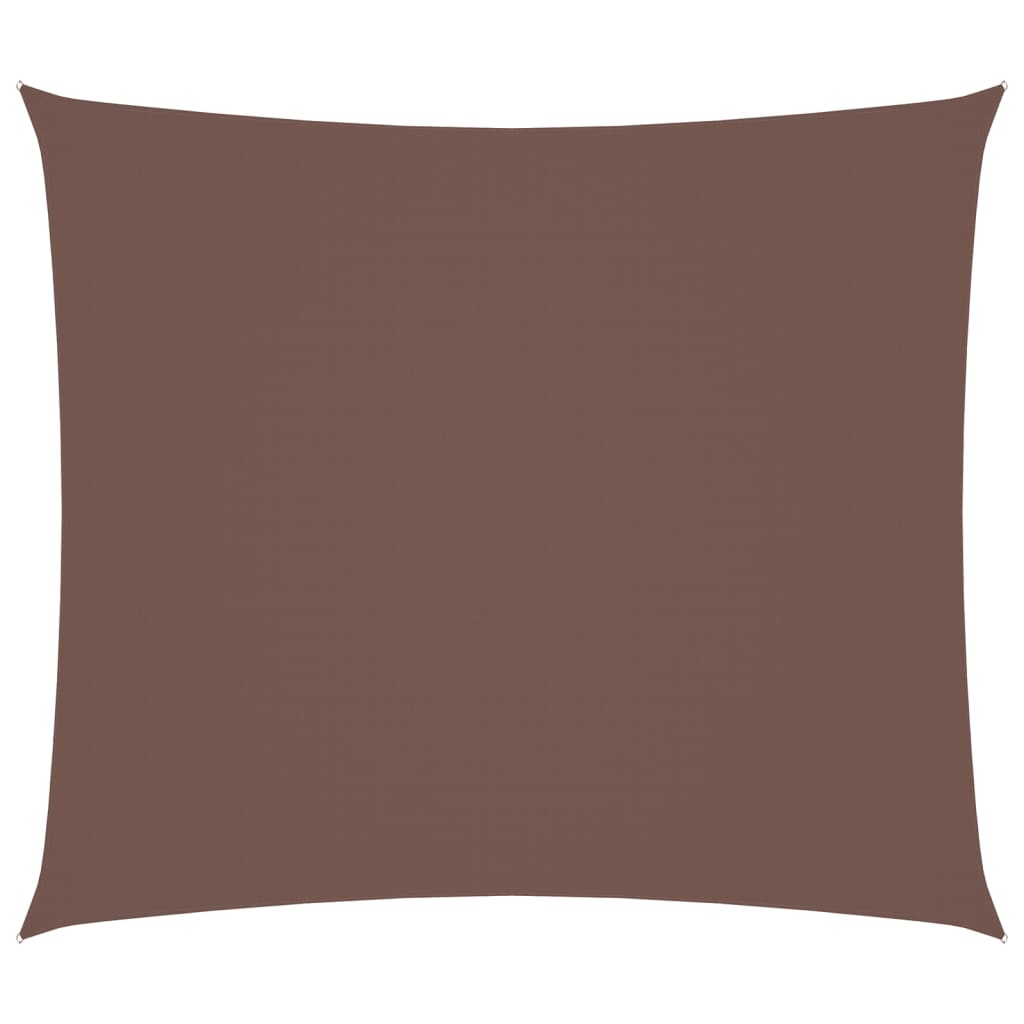 vidaXL Parasolar, maro, 2,5x3 m, țesătură oxford, dreptunghiular vidaXL Parasolar, maro, 2,5x3 m, țesătură oxford, dreptunghiular