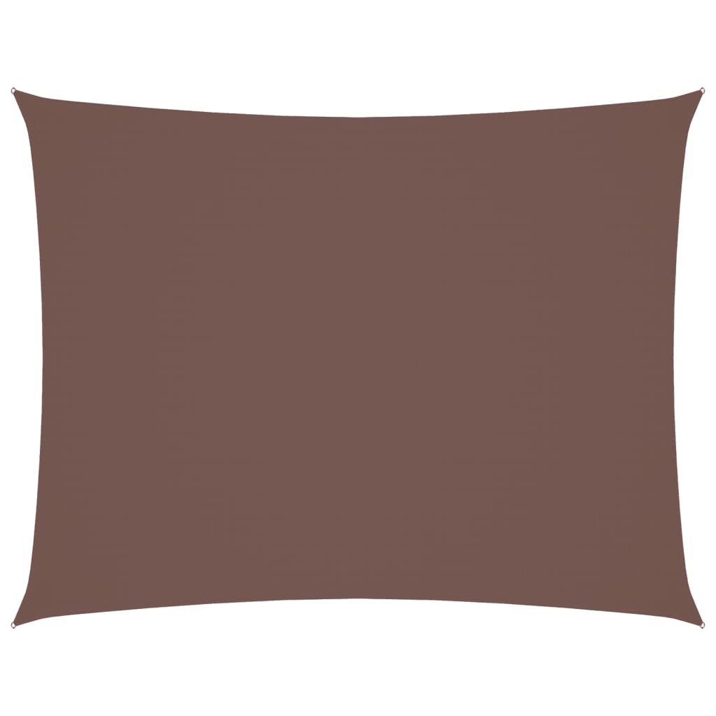 vidaXL Parasolar, maro, 3x4 m, țesătură oxford, dreptunghiular vidaXL Parasolar, maro, 3x4 m, țesătură oxford, dreptunghiular