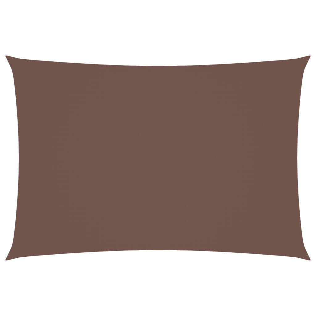 vidaXL Parasolar, maro, 3x5 m, țesătură oxford, dreptunghiular vidaXL Parasolar, maro, 3x5 m, țesătură oxford, dreptunghiular