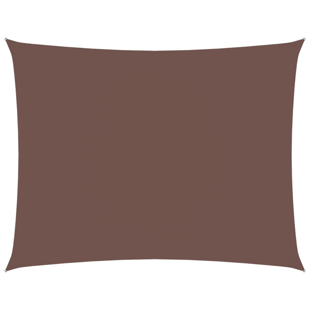 vidaXL Parasolar, maro, 3,5x4,5m, țesătură oxford, dreptunghiular vidaXL Parasolar, maro, 3,5x4,5m, țesătură oxford, dreptunghiular