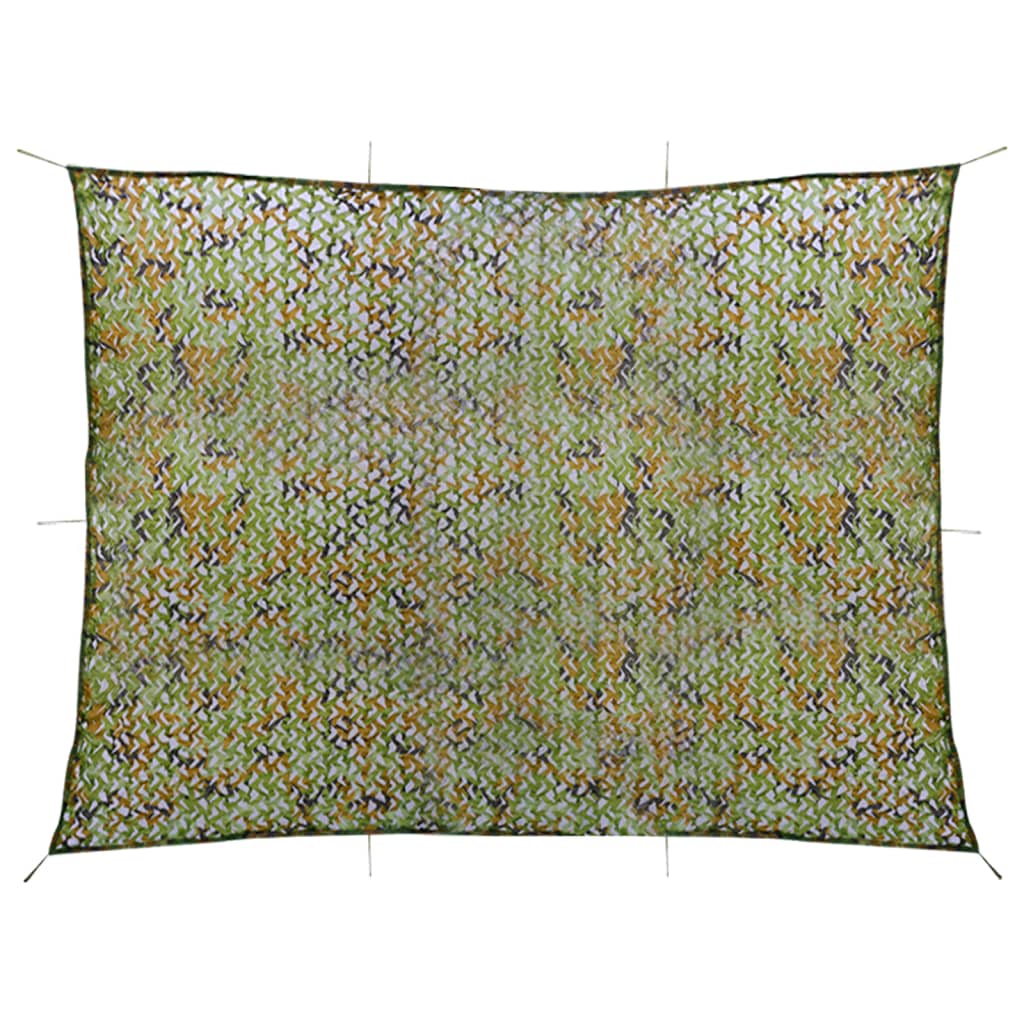 vidaXL Plasă de camuflaj cu geantă de depozitare, verde, 2x4 m vidaXL Plasă de camuflaj cu geantă de depozitare, verde, 2x4 m