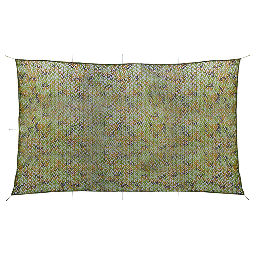 vidaXL Plasă de camuflaj cu geantă de depozitare, verde, 2x7 m vidaXL Plasă de camuflaj cu geantă de depozitare, verde, 2x7 m