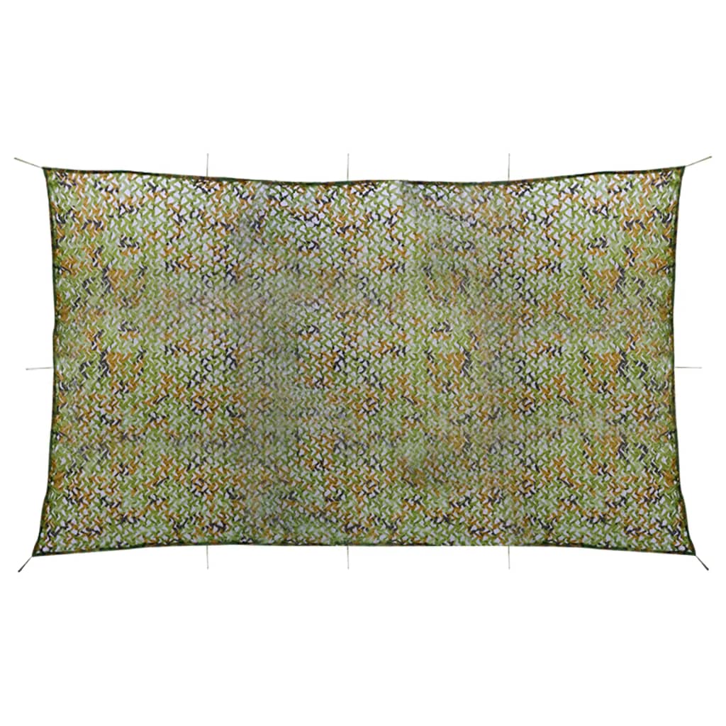 vidaXL Plasă de camuflaj cu geantă de depozitare, verde, 2x8 m vidaXL Plasă de camuflaj cu geantă de depozitare, verde, 2x8 m