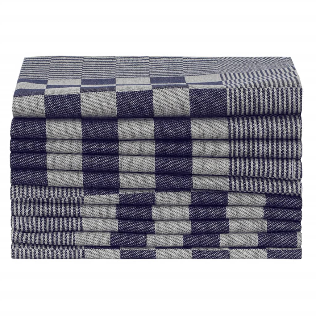 vidaXL Prosoape de bucătărie 50 buc. albastru și alb 50x70 cm bumbac vidaXL Prosoape de bucătărie 50 buc. albastru și alb 50x70 cm bumbac