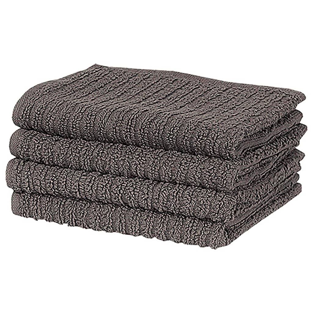 vidaXL Set prosoape 15 piese mănuși cuptor/suporturi oale negru bumbac vidaXL Set prosoape 15 piese mănuși cuptor/suporturi oale negru bumbac