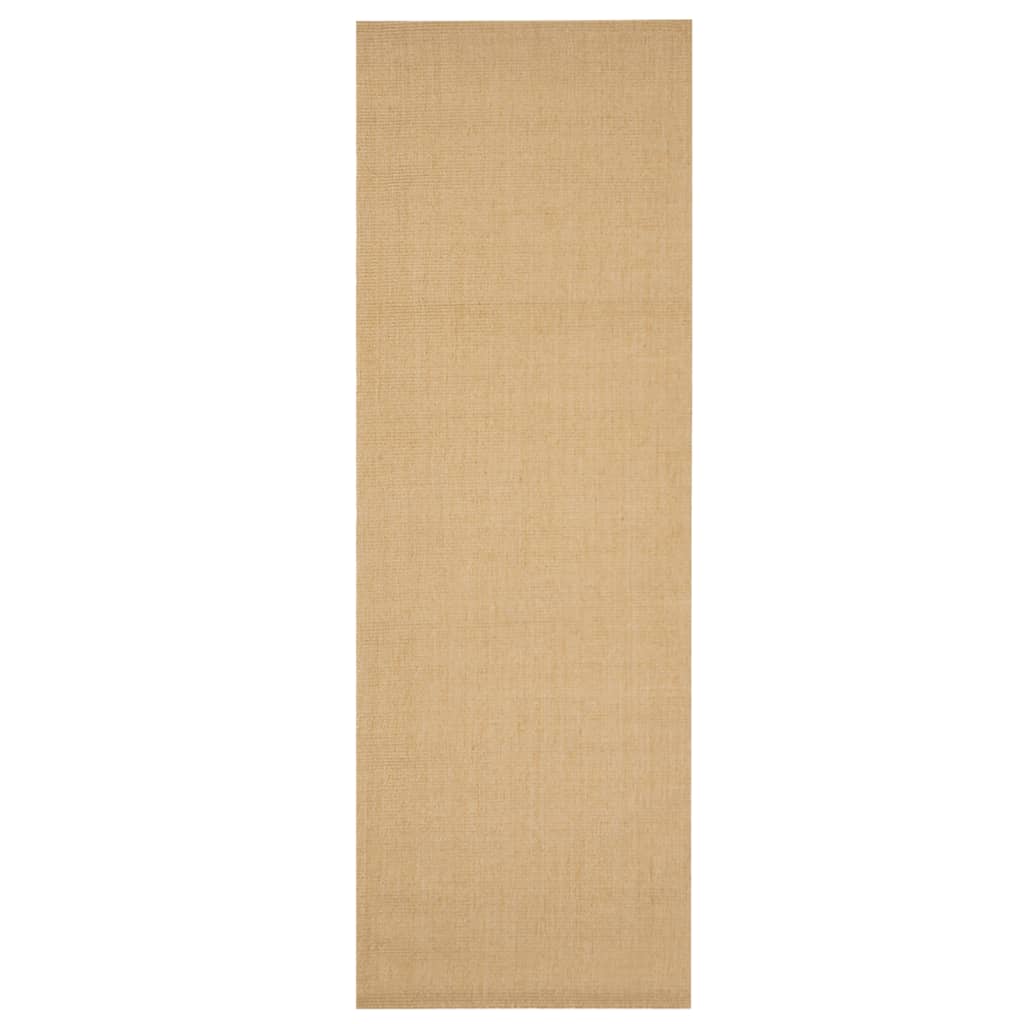 vidaXL Covor din sisal, natural, 66x200 cm vidaXL Covor din sisal, natural, 66x200 cm