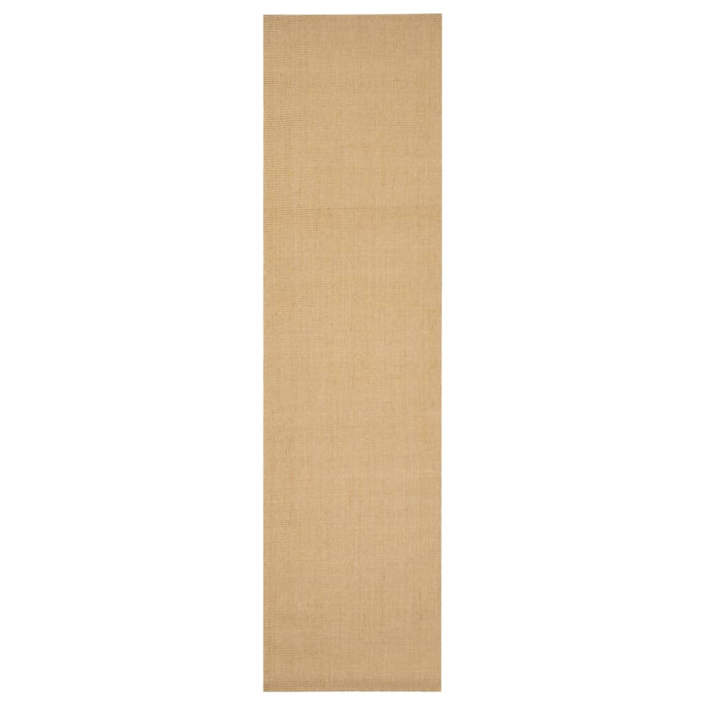vidaXL Covor din sisal, natural, 66x250 cm vidaXL Covor din sisal, natural, 66x250 cm