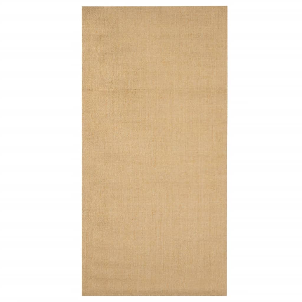 vidaXL Covor din sisal, natural, 100x200 cm vidaXL Covor din sisal, natural, 100x200 cm