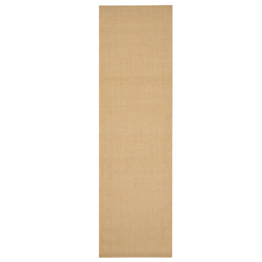 vidaXL Covor din sisal, natural, 100x350 cm vidaXL Covor din sisal, natural, 100x350 cm