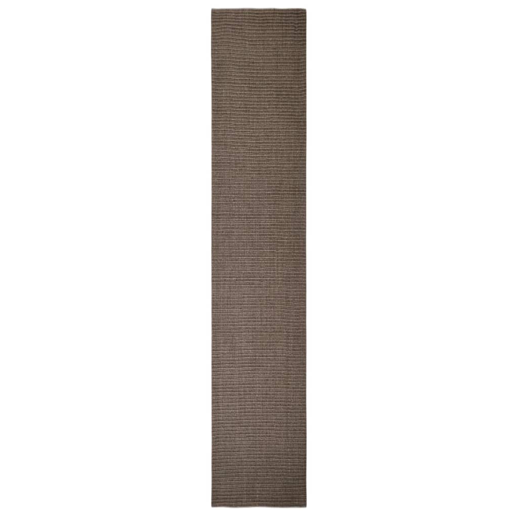 vidaXL Covor din sisal natural, maro, 66x350 cm vidaXL Covor din sisal natural, maro, 66x350 cm