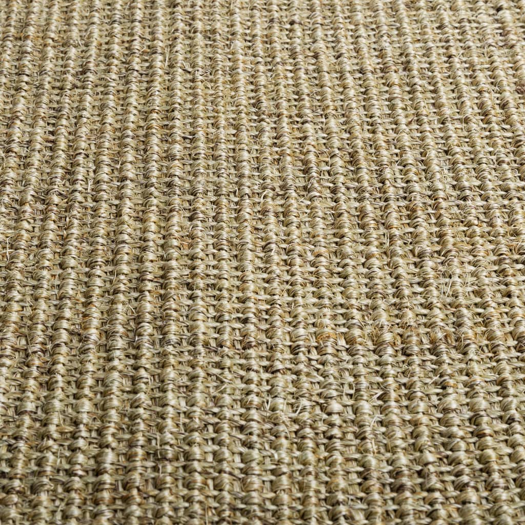 vidaXL Covor din sisal natural, verde, 66x350 cm vidaXL Covor din sisal natural, verde, 66x350 cm