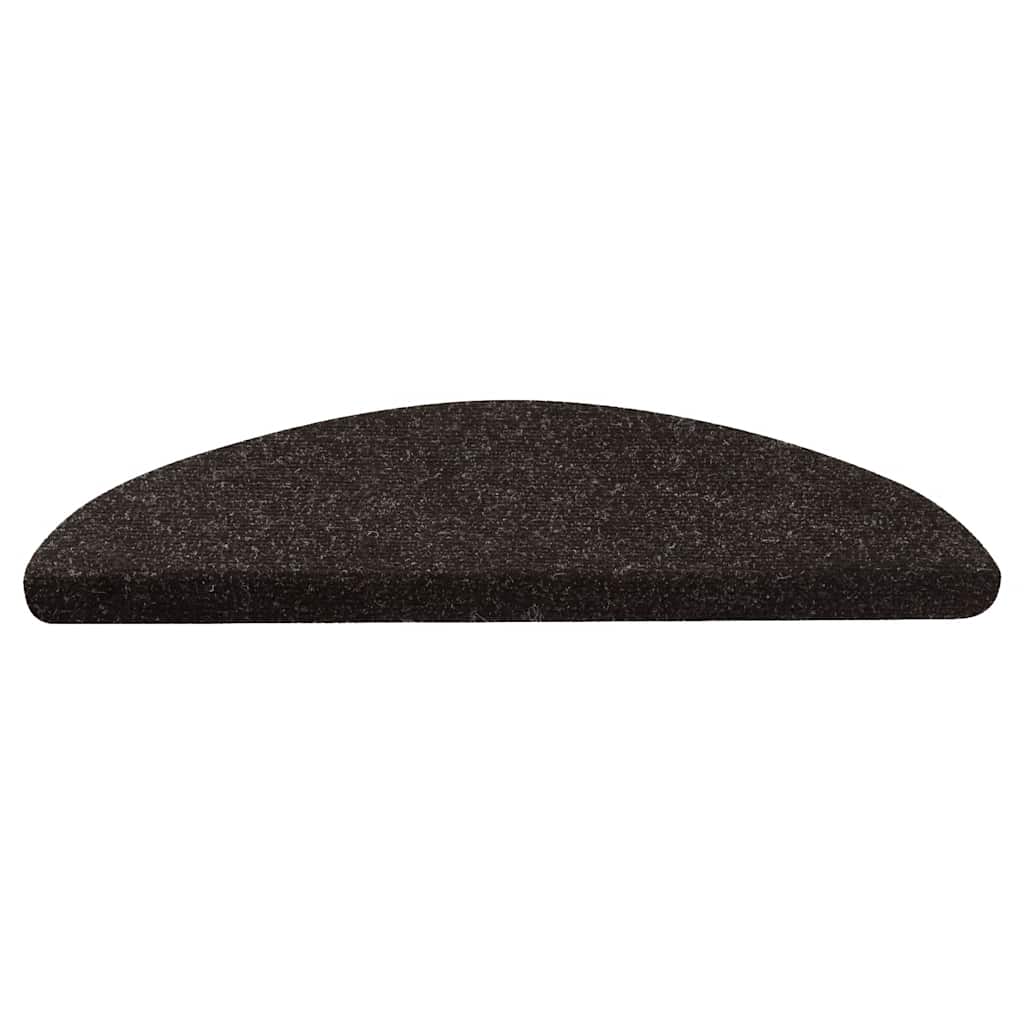 vidaXL Covorașe scări autoadezive, 15 buc, antracit, 56x17x3 cm vidaXL Covorașe scări autoadezive, 15 buc, antracit, 56x17x3 cm