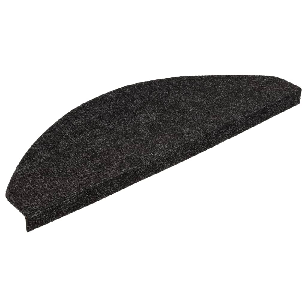 vidaXL Covorașe scări autoadezive, 15 buc., antracit, 65x22,5x3,5 cm vidaXL Covorașe scări autoadezive, 15 buc., antracit, 65x22,5x3,5 cm