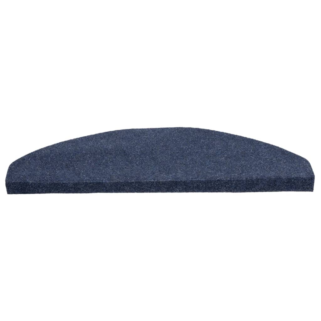 vidaXL Covorașe scări autoadezive, 15 buc., albastru, 65x22,5x3,5 cm vidaXL Covorașe scări autoadezive, 15 buc., albastru, 65x22,5x3,5 cm