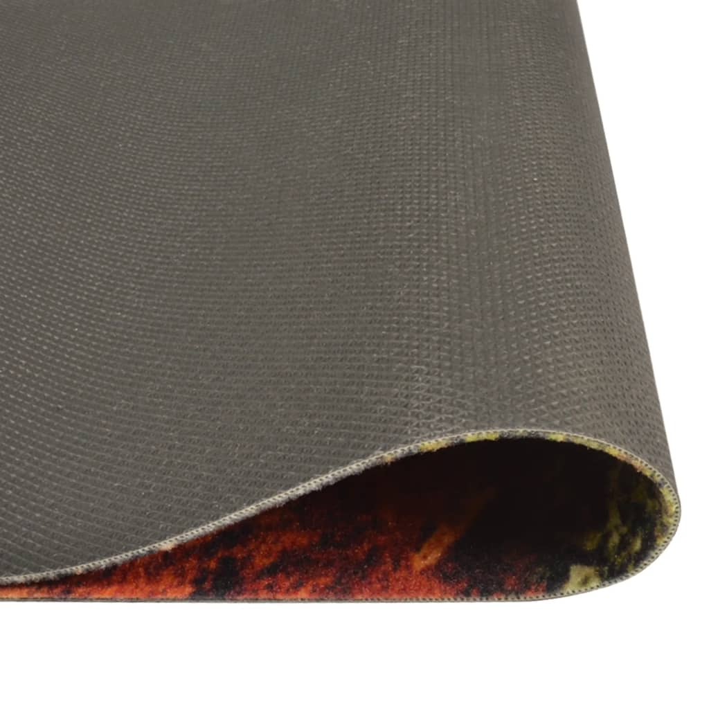 vidaXL Covor de bucătărie lavabil Spoon & Spices, 45x150 cm, catifea vidaXL Covor de bucătărie lavabil Spoon & Spices, 45x150 cm, catifea