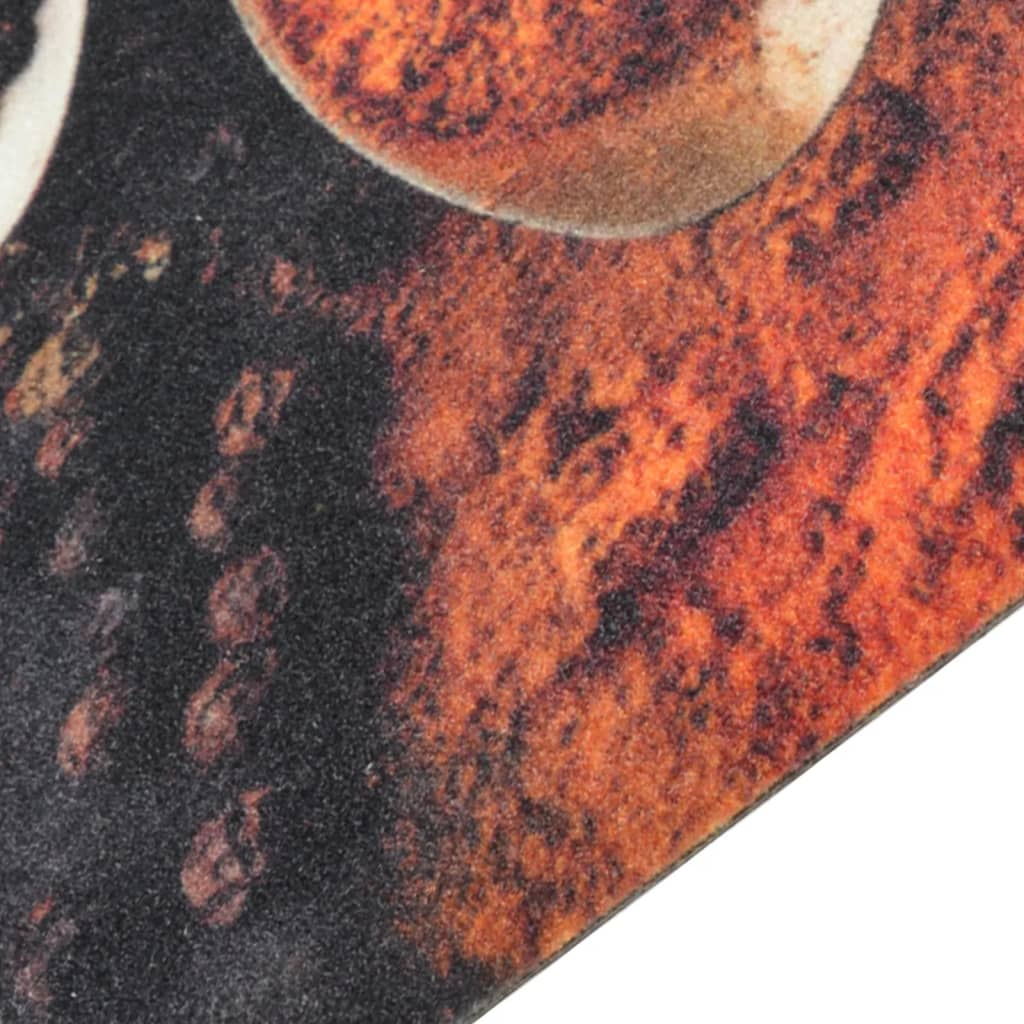 vidaXL Covor de bucătărie lavabil Spoon & Spices, 60x300 cm, catifea vidaXL Covor de bucătărie lavabil Spoon & Spices, 60x300 cm, catifea