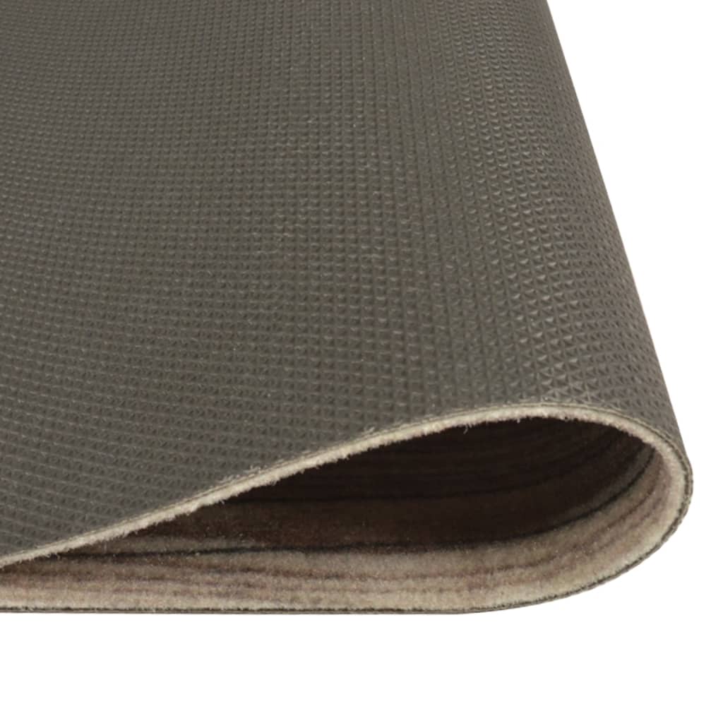 vidaXL Covor de bucătărie lavabil Cooking, gri, 60x180 cm, catifea vidaXL Covor de bucătărie lavabil Cooking, gri, 60x180 cm, catifea