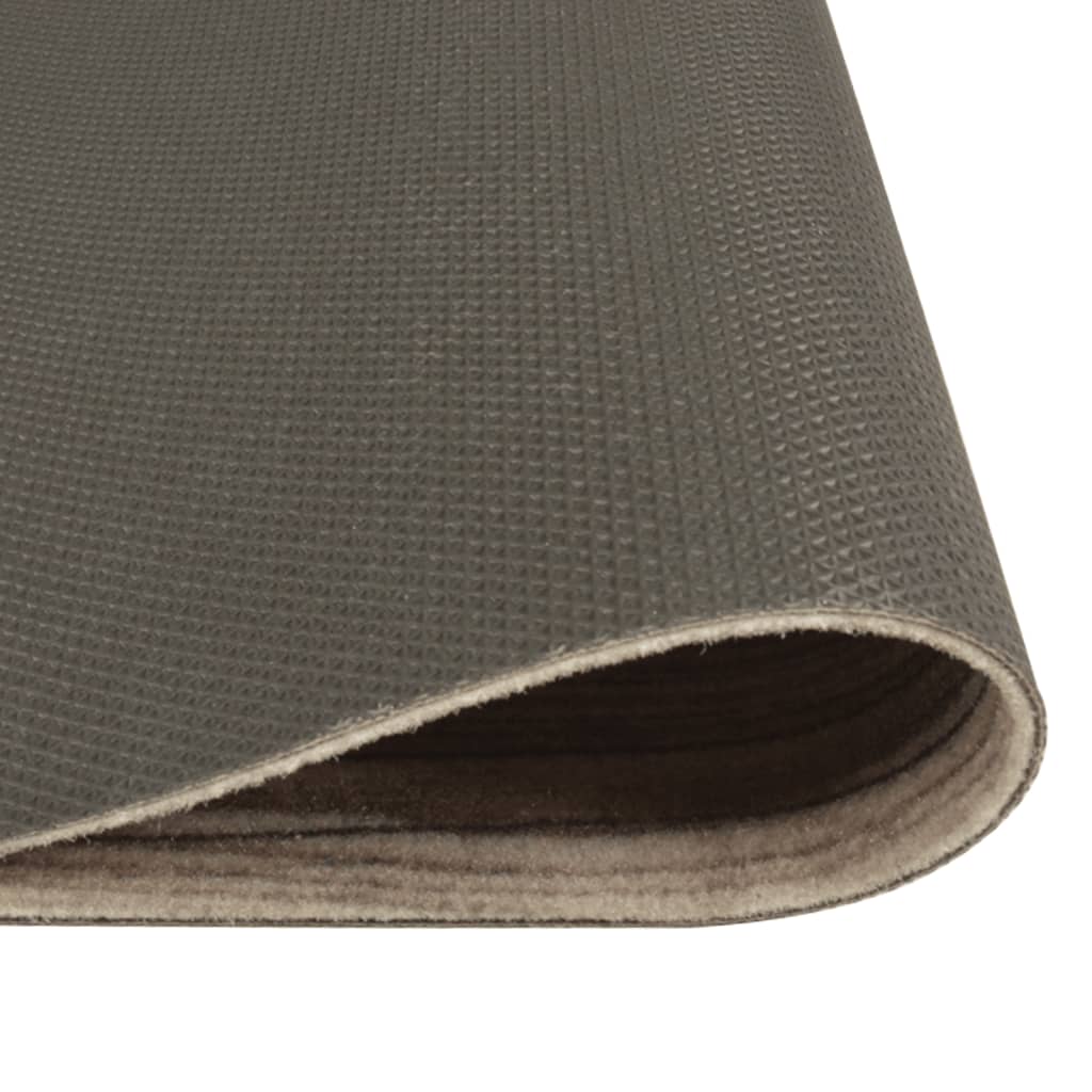 vidaXL Covor de bucătărie lavabil Cooking, gri, 60x300 cm, catifea vidaXL Covor de bucătărie lavabil Cooking, gri, 60x300 cm, catifea